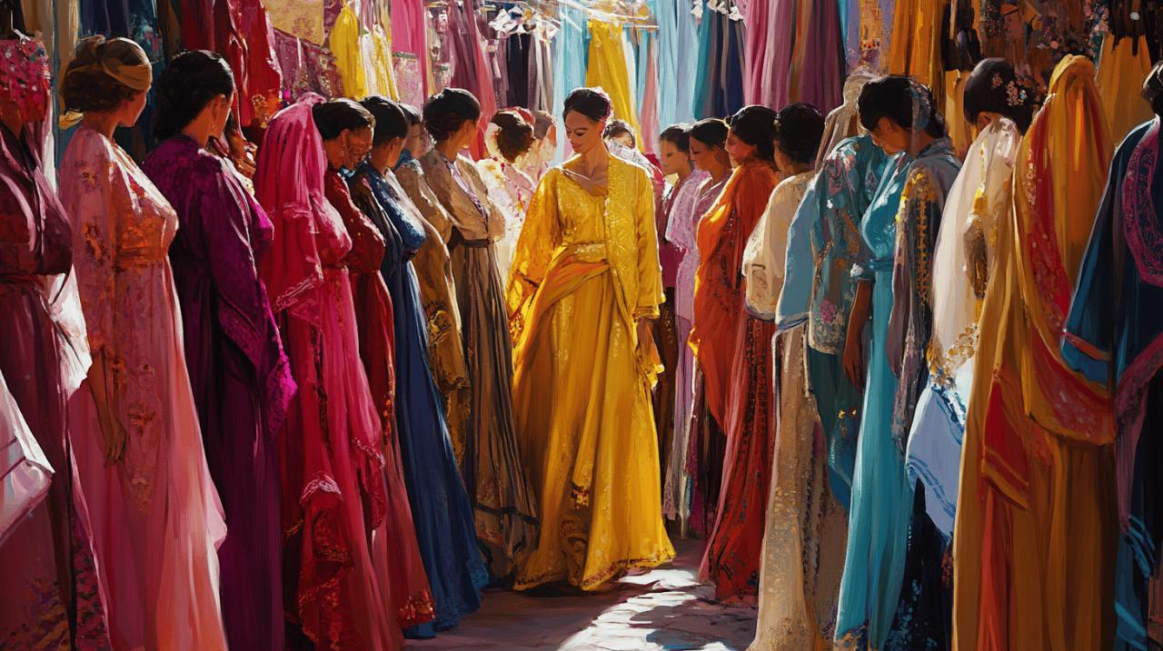 Magnifiez votre robe marocaine : guide des bijoux et parures orientales