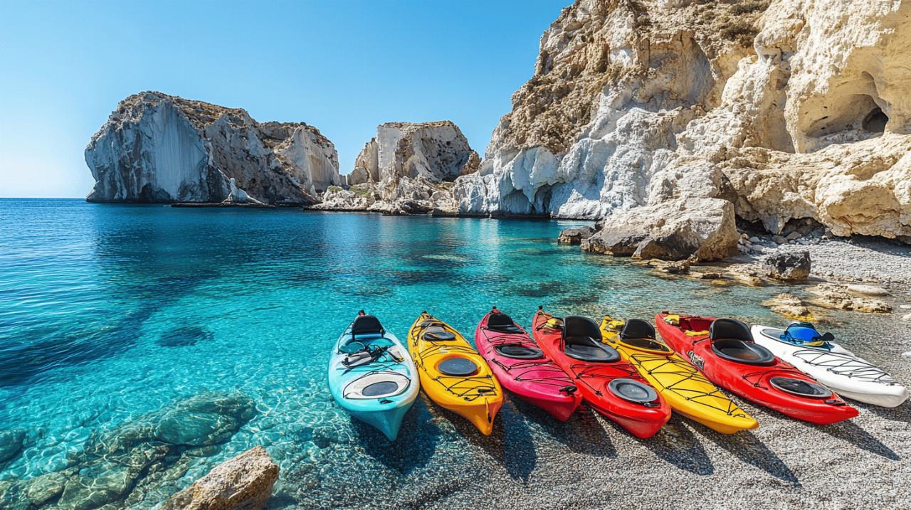 Milos tourisme : Top 5 des activites aquatiques insolites et leurs loueurs